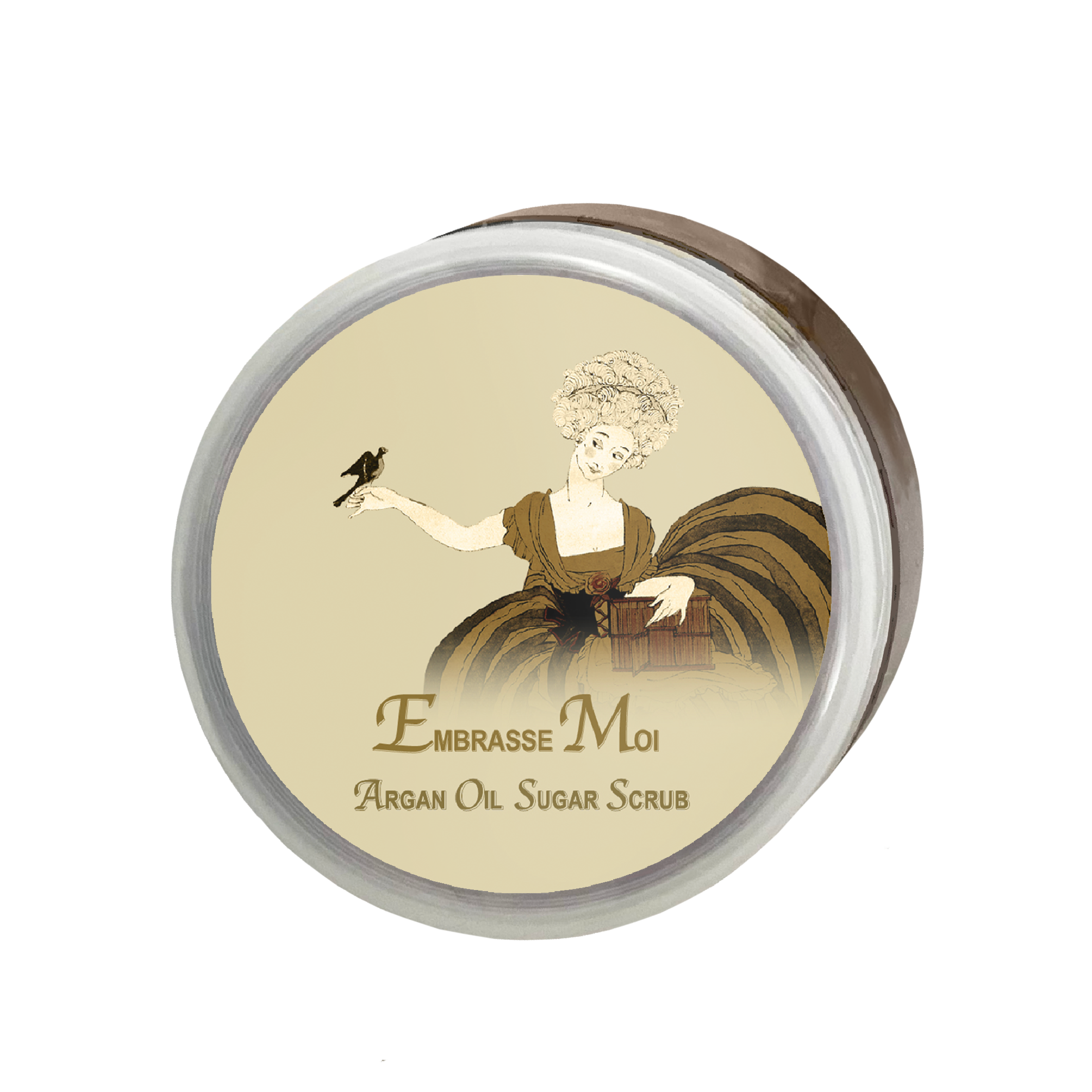 Embrasse Moi Argan Oil Sugar Scrub 12oz.