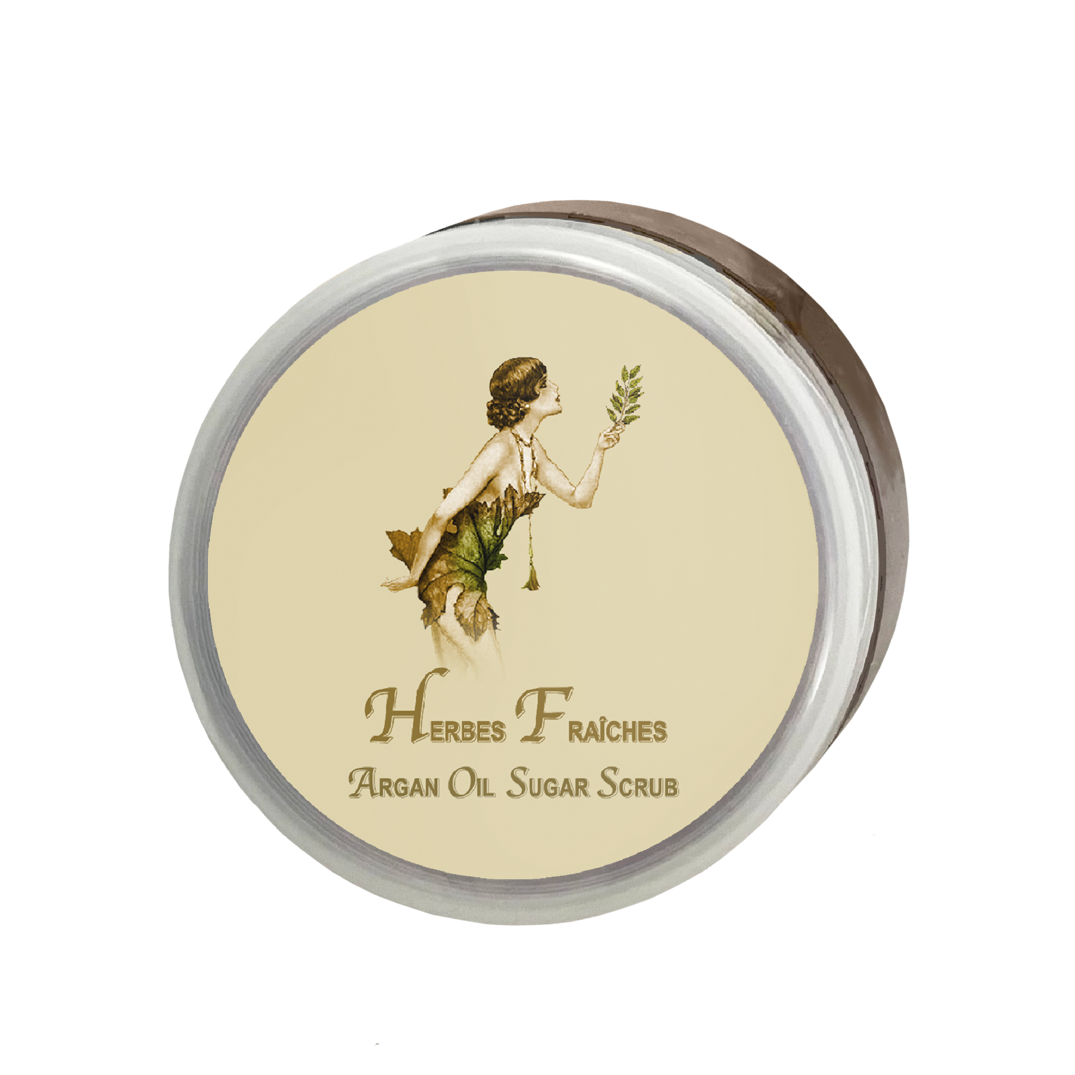 Herbes Fraiches Argan Oil Sugar Scrub 12oz.