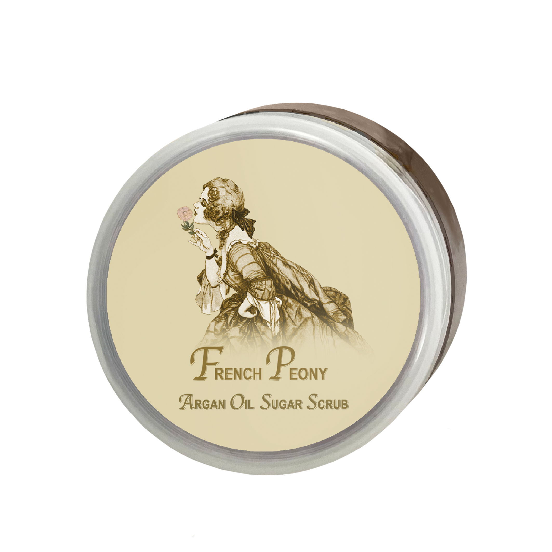 French Peony Argan Oil Sugar Scrub 12oz.