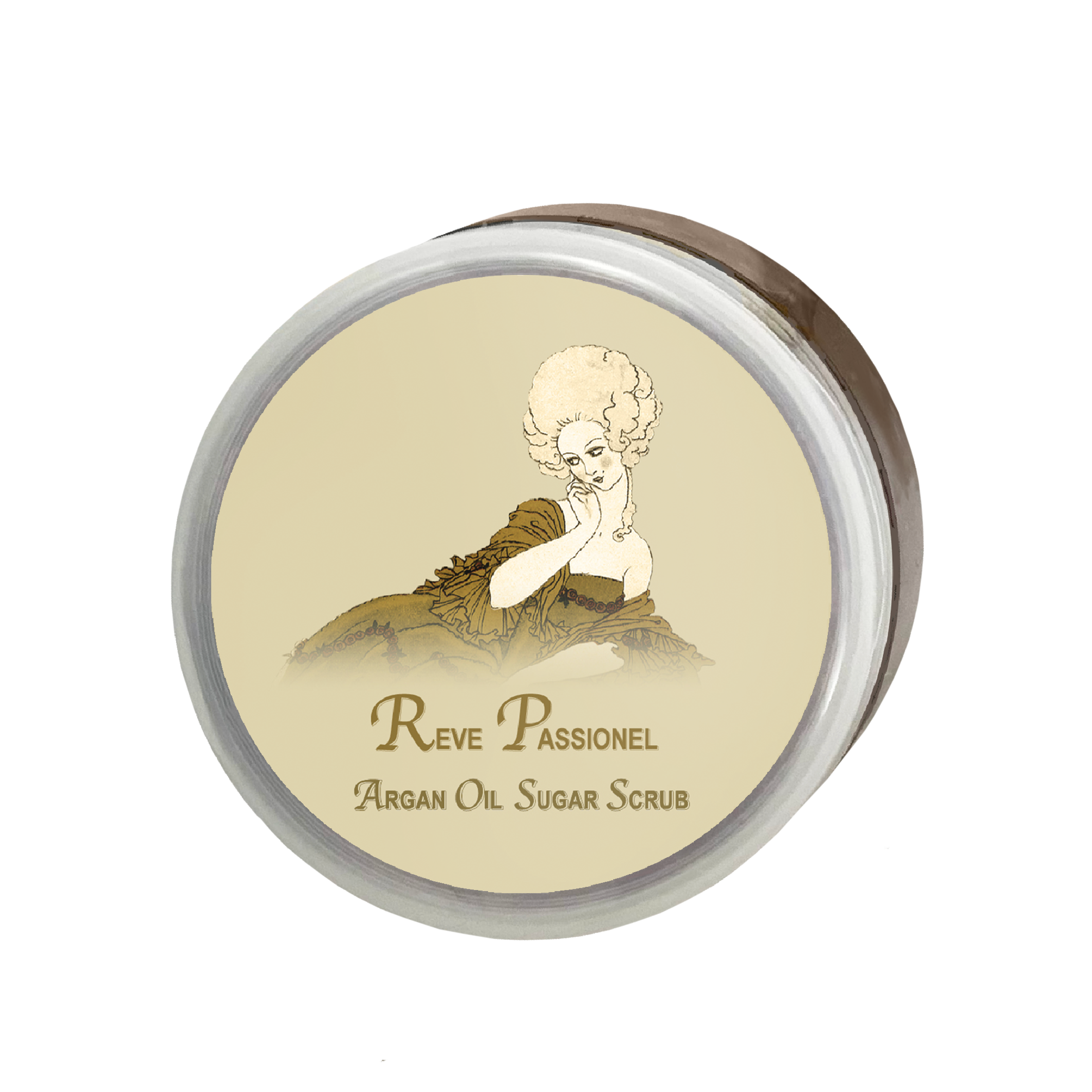 Reve Passionel Argan Oil Sugar Scrub 12oz.