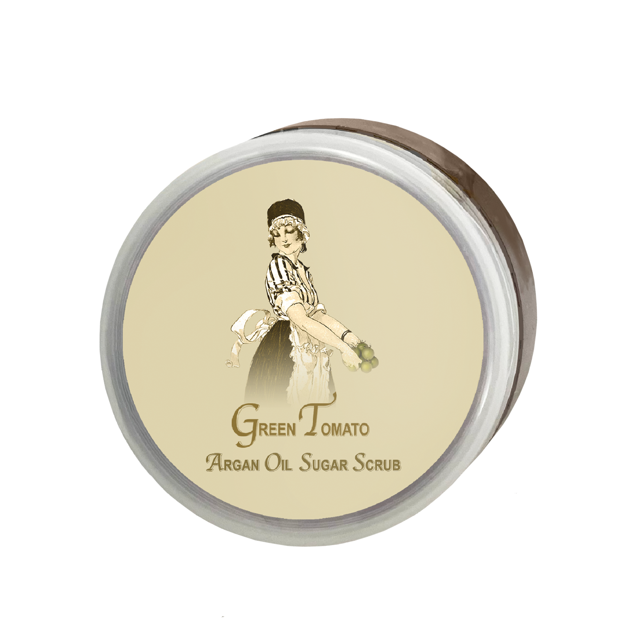 Green Tomato Argan Oil Sugar Scrub 12oz.