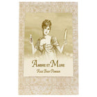 Ambre et Mure Rice Body Powder Refill 8oz package with vintage Parisian design.