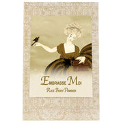 Embrasse Moi Rice Body Powder Refill packaging with vintage Parisian design.