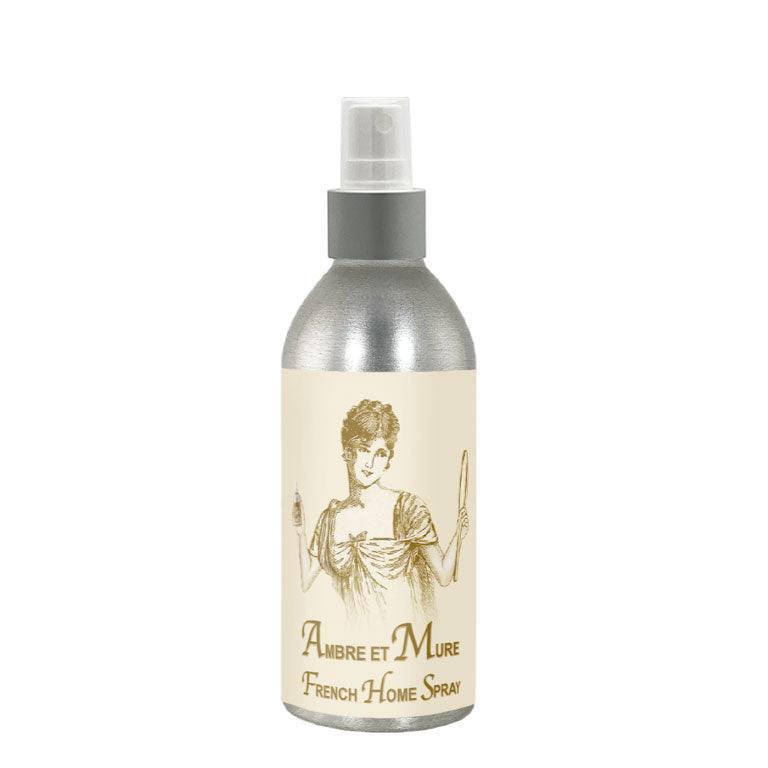 Ambre et Mure French Home Spray 8oz bottle with elegant design.