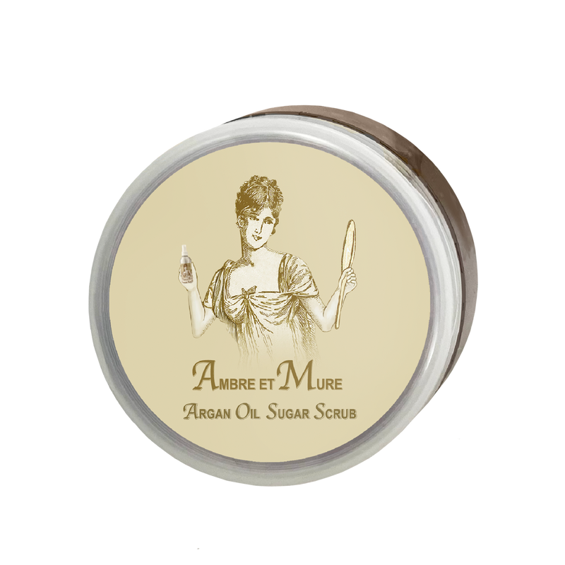 Ambre et Mure Argan Oil Sugar Scrub 12oz.