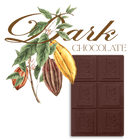 Intense Dark Chocolate - Bean to bar. Craft Chocolate. 82% cocoa
