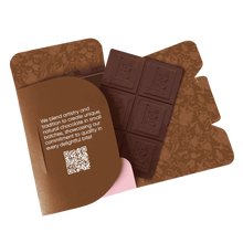 Chocolate with Specialty Coffee - Bean to bar. Craft Chocolate. 70% cocoa