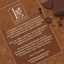 Chocolate with Specialty Coffee - Bean to bar. Craft Chocolate. 70% cocoa