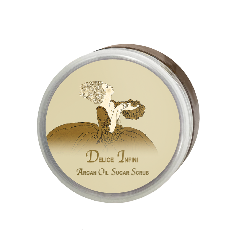 Delice Infini  Argan Oil Sugar Scrub 12oz.
