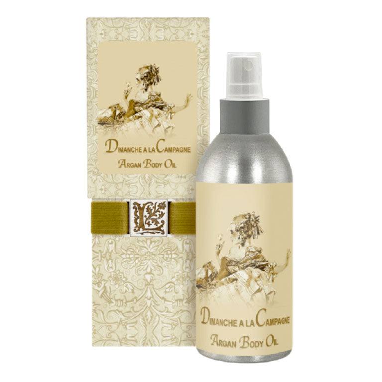 Luxury Body Oil – Dimanche a la Campagne with Rose, Woods & Soft Musk