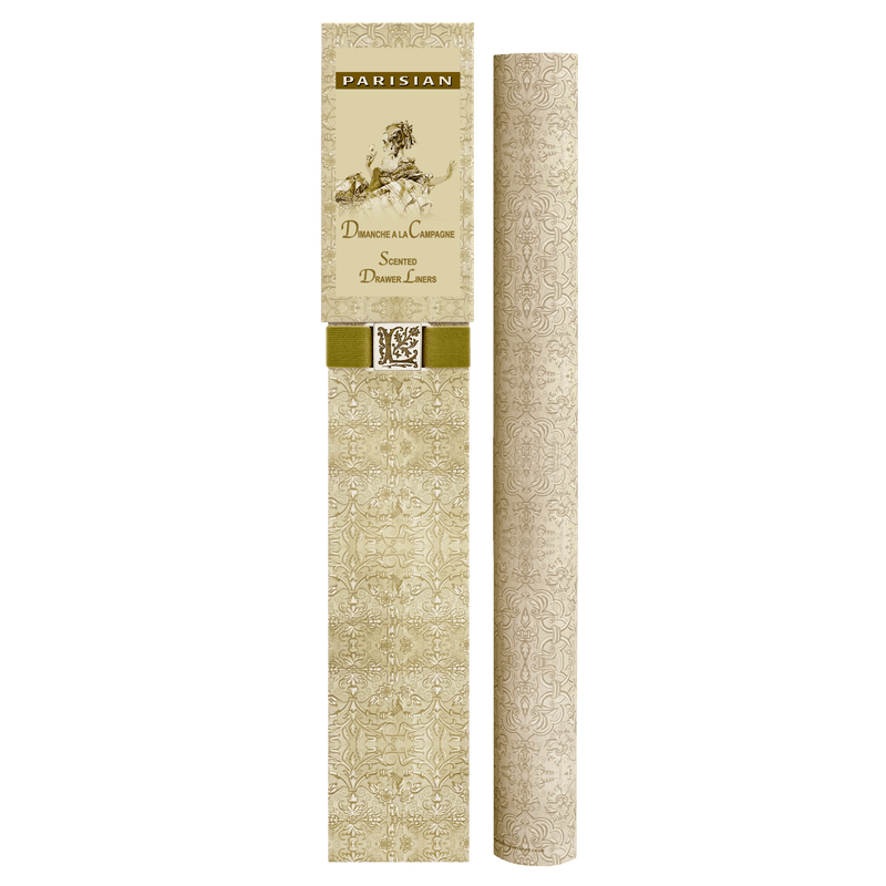 Non-Adhesive Drawer Liner Paper - French Elegant Scented Liners Set x6