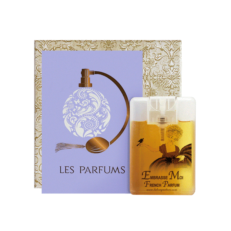 Embrasse Moi Eau de Parfum Spray Card 20ml, credit card-sized perfume with floral and musky notes.