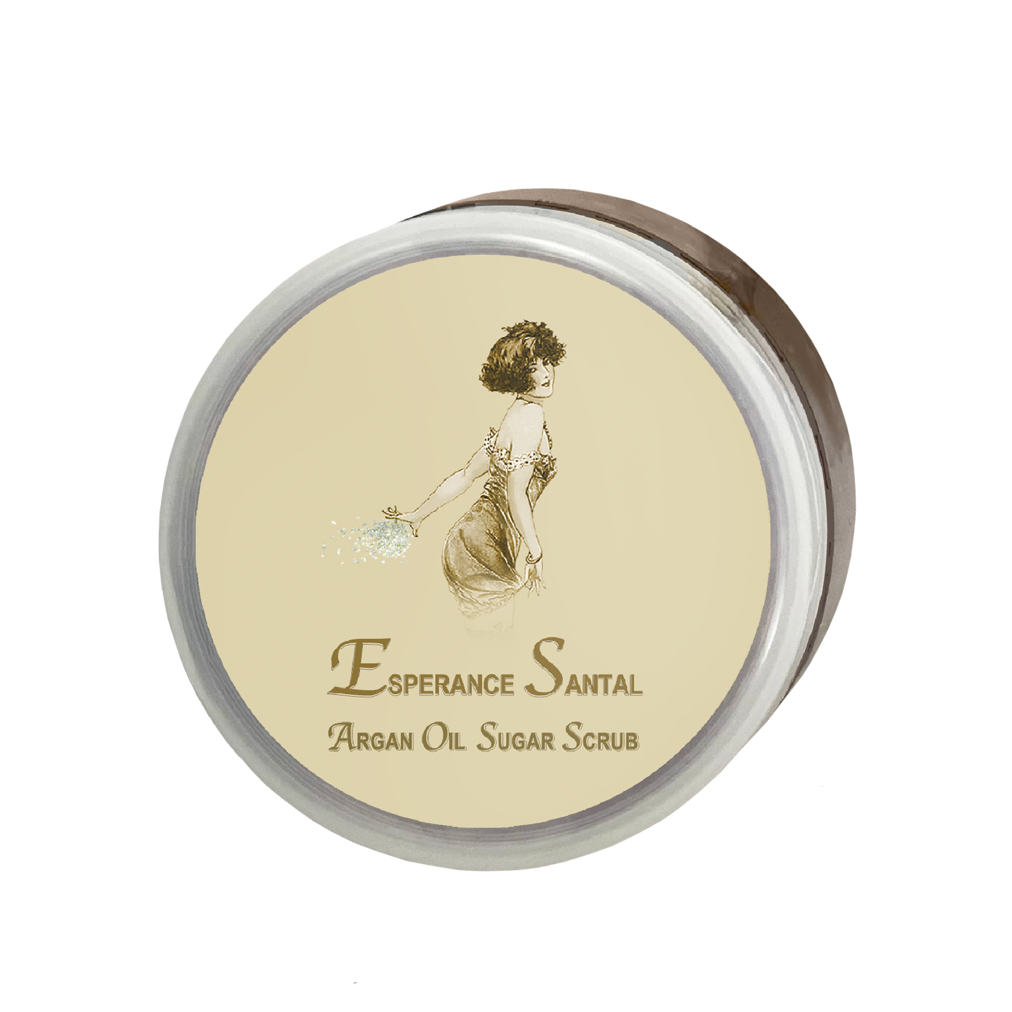 Esperance Santal Argan Oil Sugar Scrub 12oz.