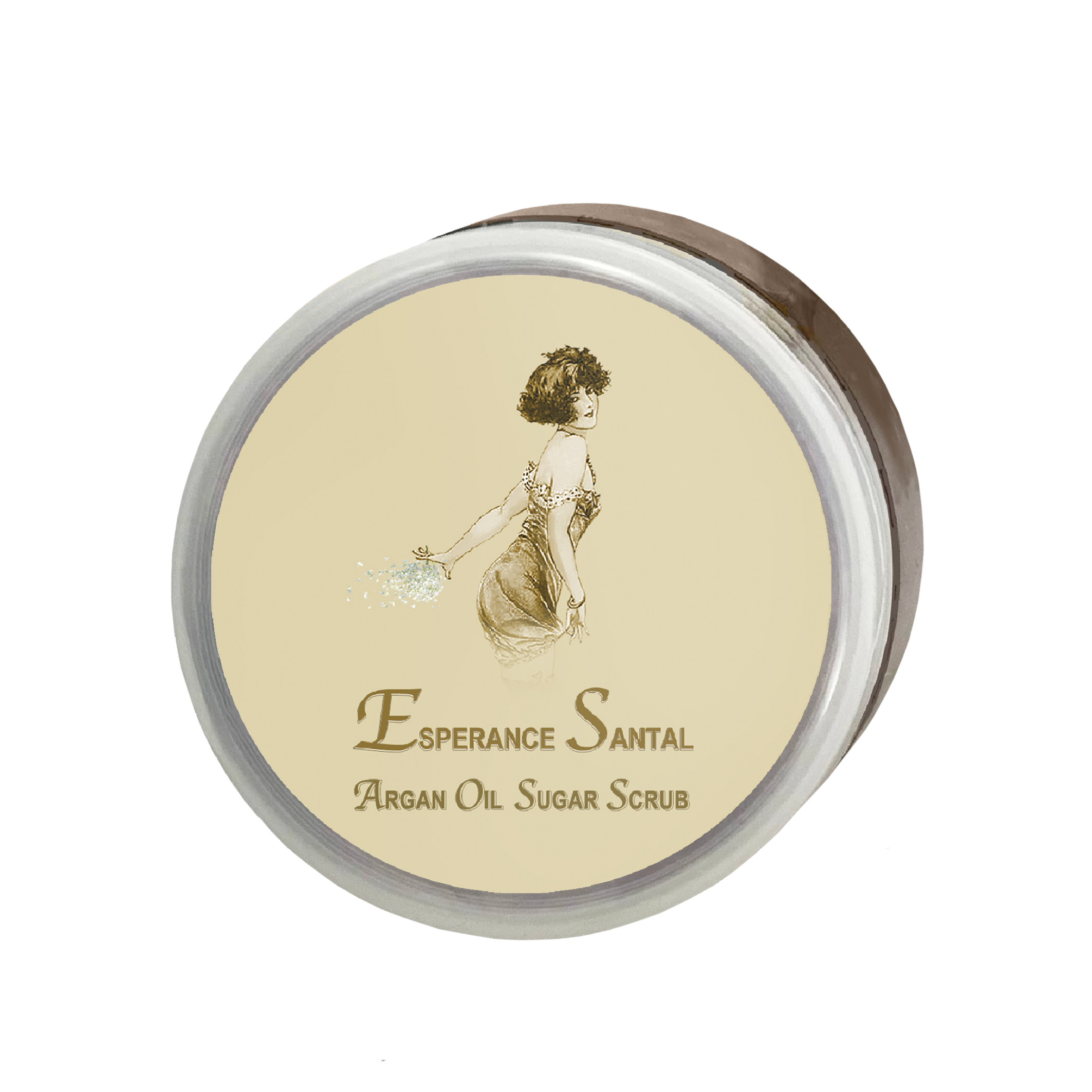 Esperance Santal Argan Oil Sugar Scrub 12oz.