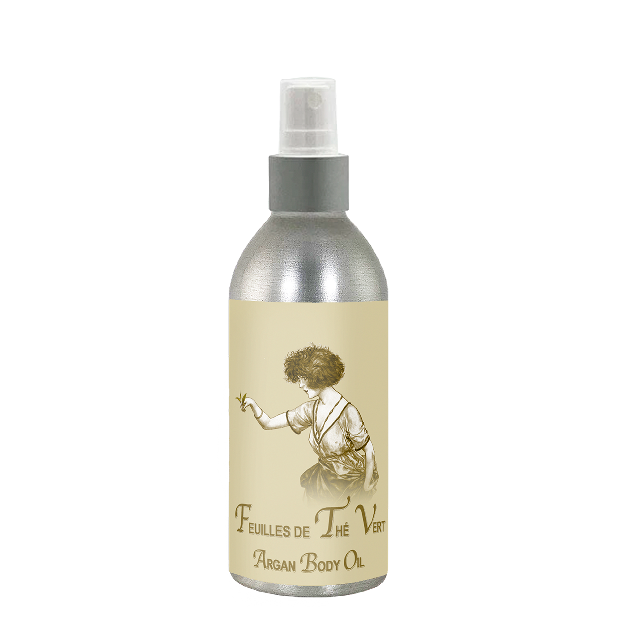 Feuilles de Thé Vert  French Body Argan Oil 8oz.