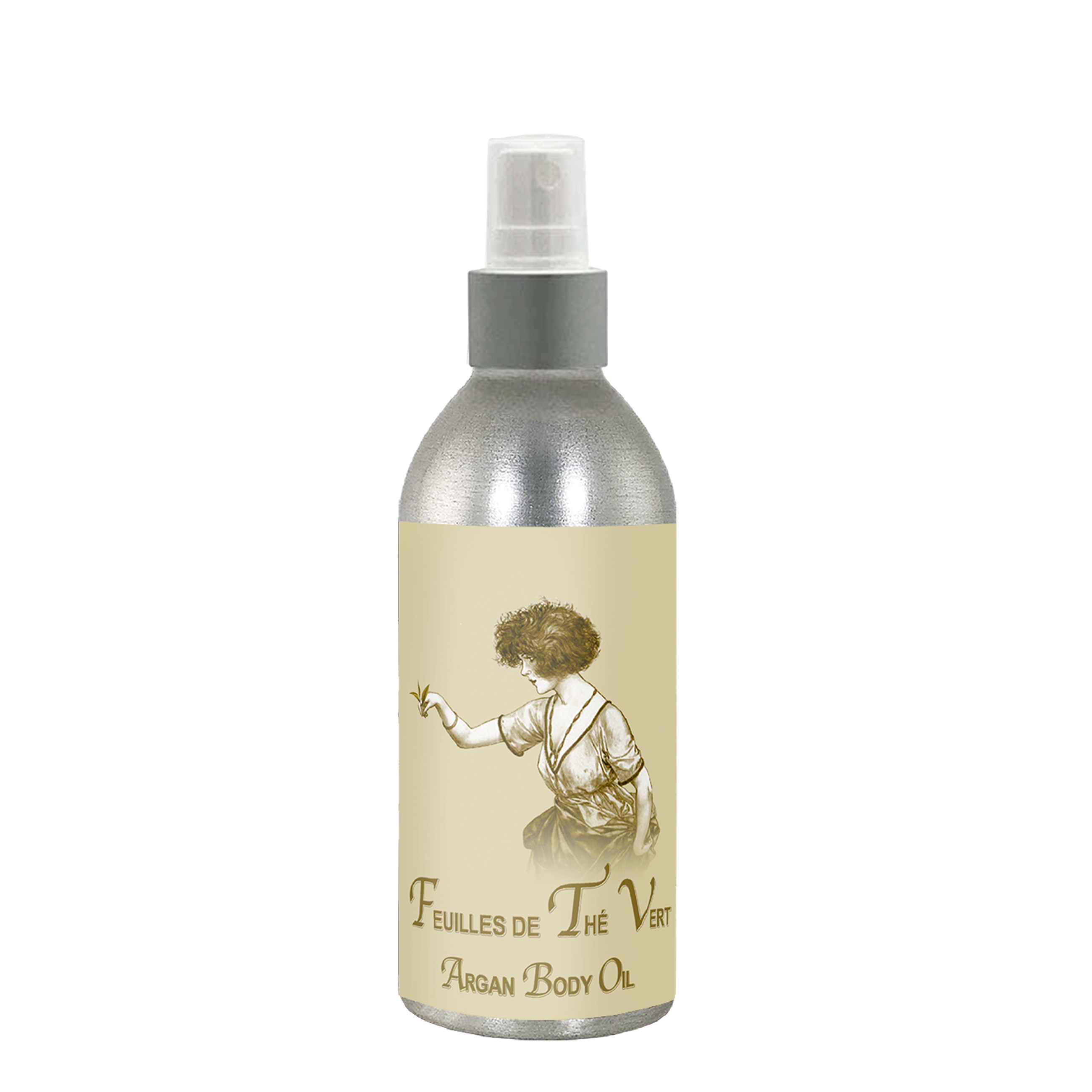 Feuilles de Thé Vert  French Body Argan Oil 8oz.