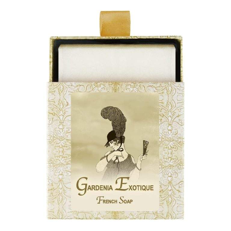 Gardenia Soap – Gardenia Exotique French Handcrafted Natural Bar Soap.