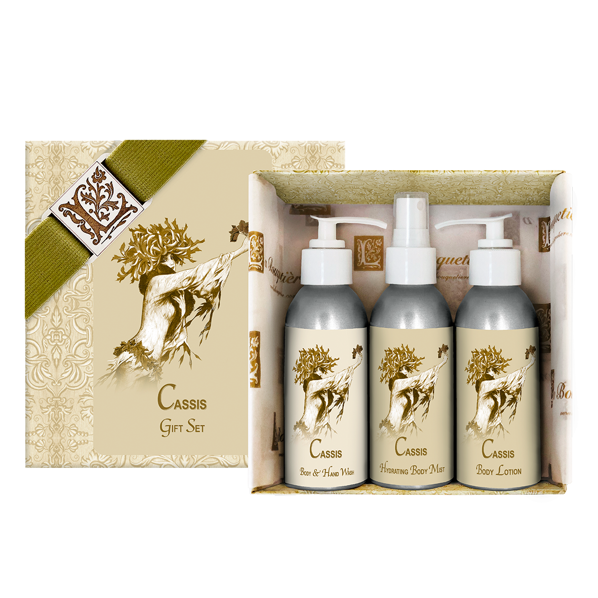 Cassis Gift Set 4oz. ea.