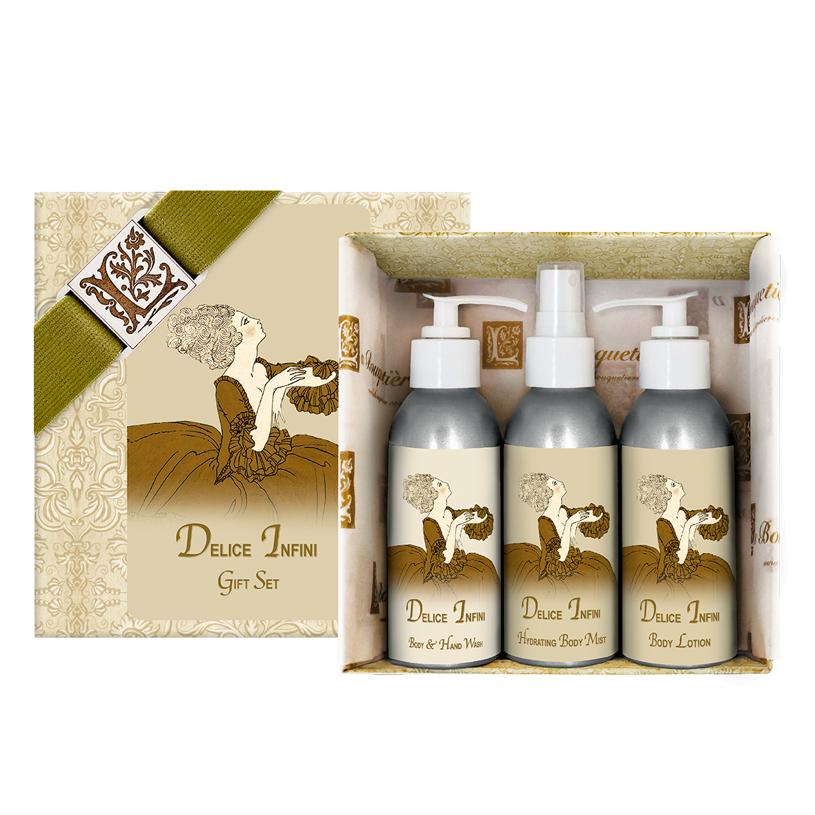 Delice Infini Gift Set 4oz. ea.