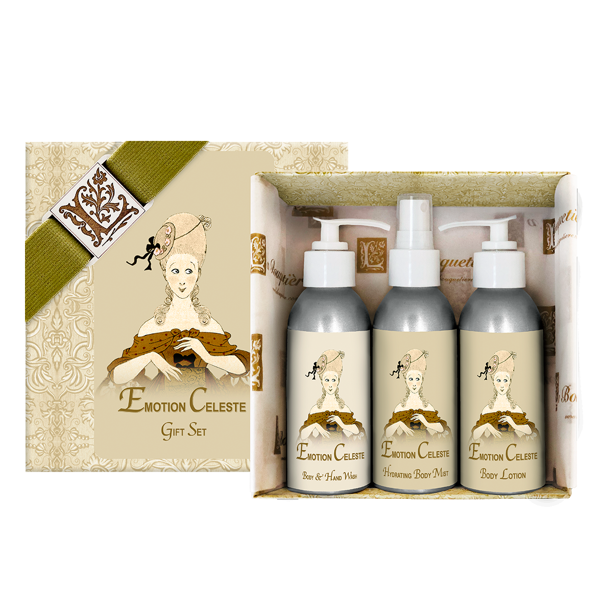 Emotion Celeste Gift Set 4oz. ea.