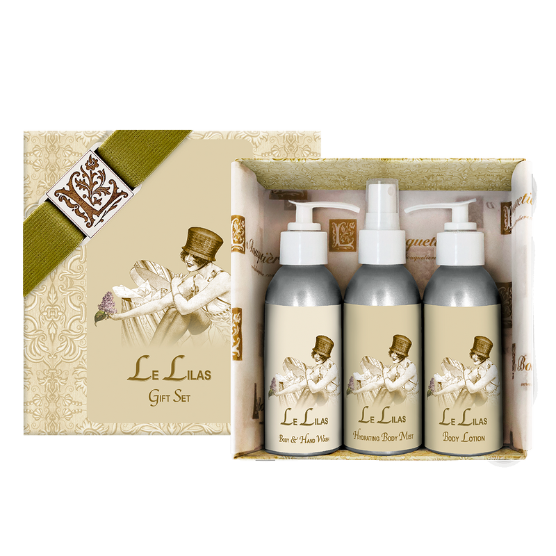 Le Lilas / French Lilac Gift Set 4oz. ea.