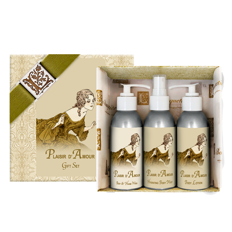 Plaisir d'Amour Gift Set 4oz. ea.