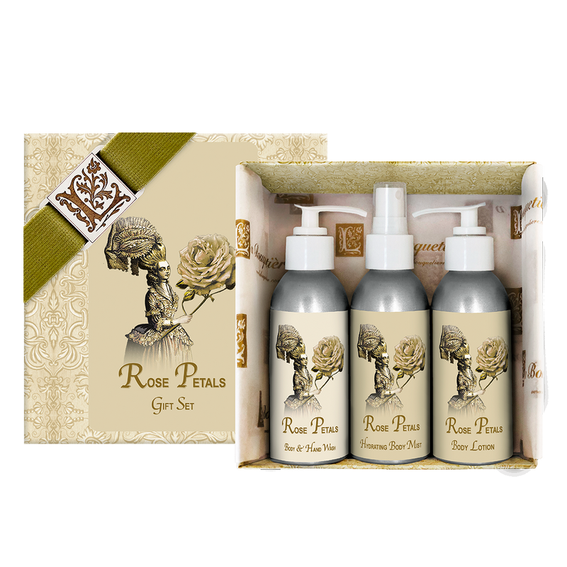 Rose Petals Gift Set 4oz. ea.