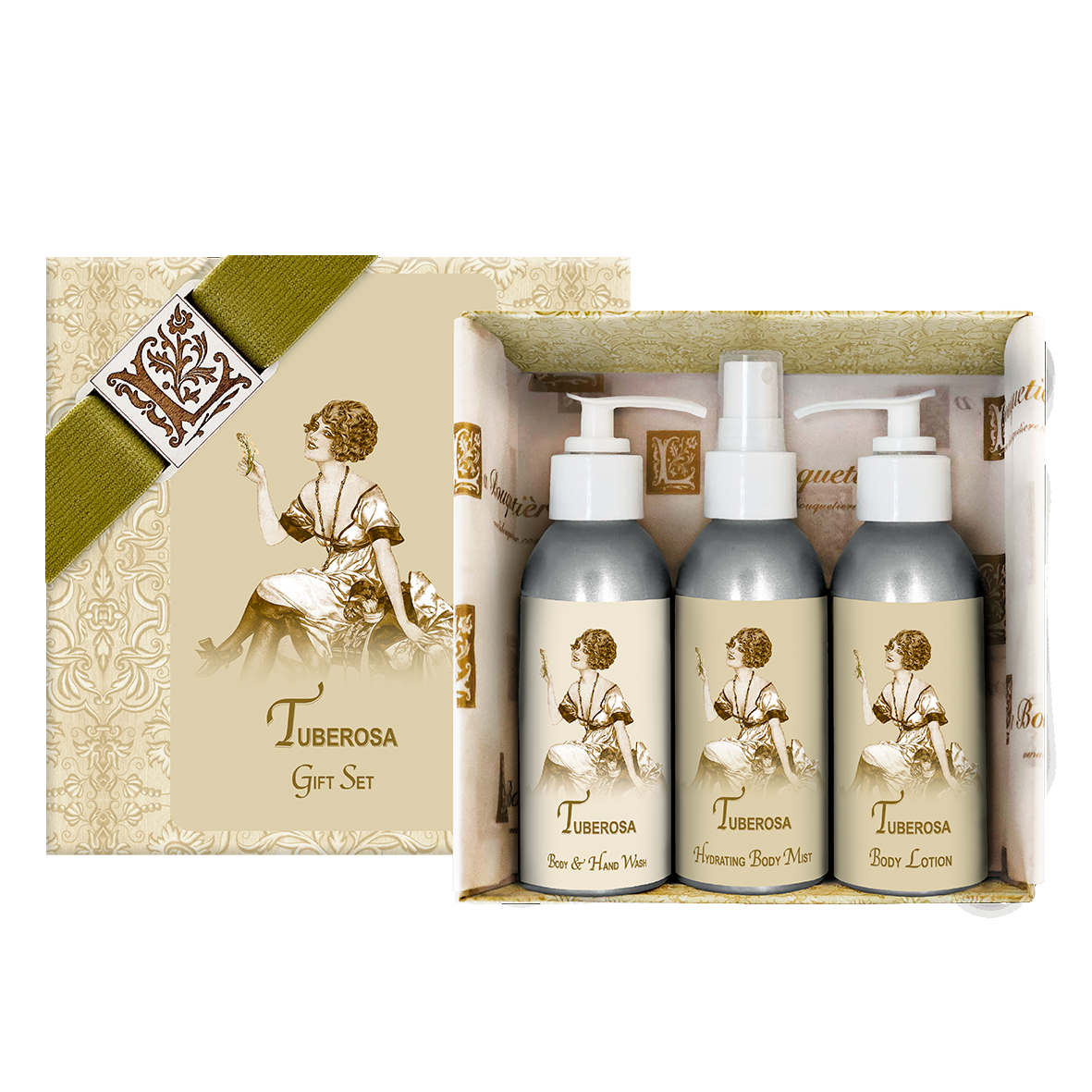 Tuberosa Gift Set 4oz. ea.