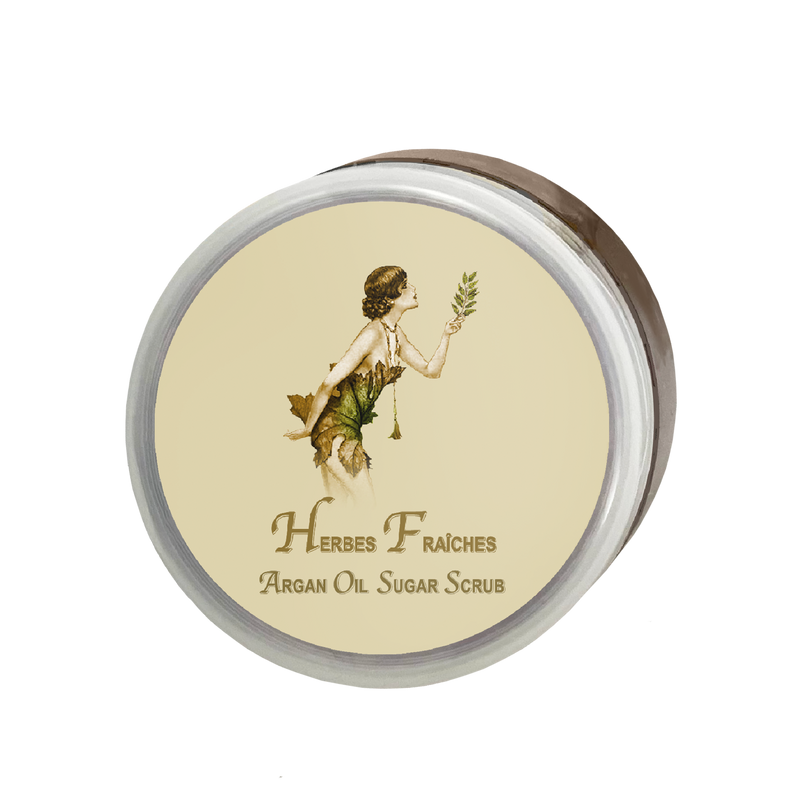 Herbes Fraiches Argan Oil Sugar Scrub 12oz.