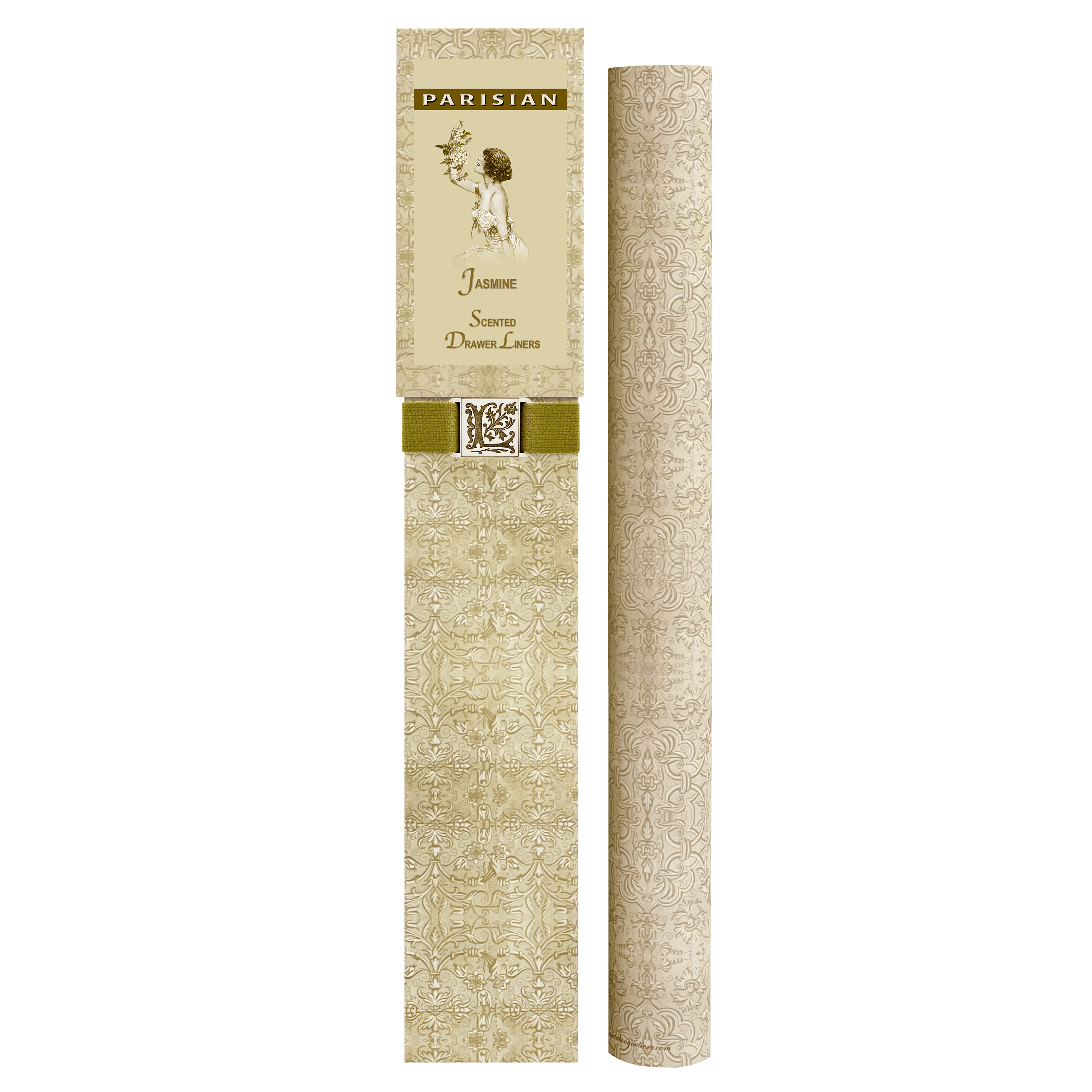 Jasmine Drawer Liners: Elegant Scented Set of 6 for Fresh Fragrance