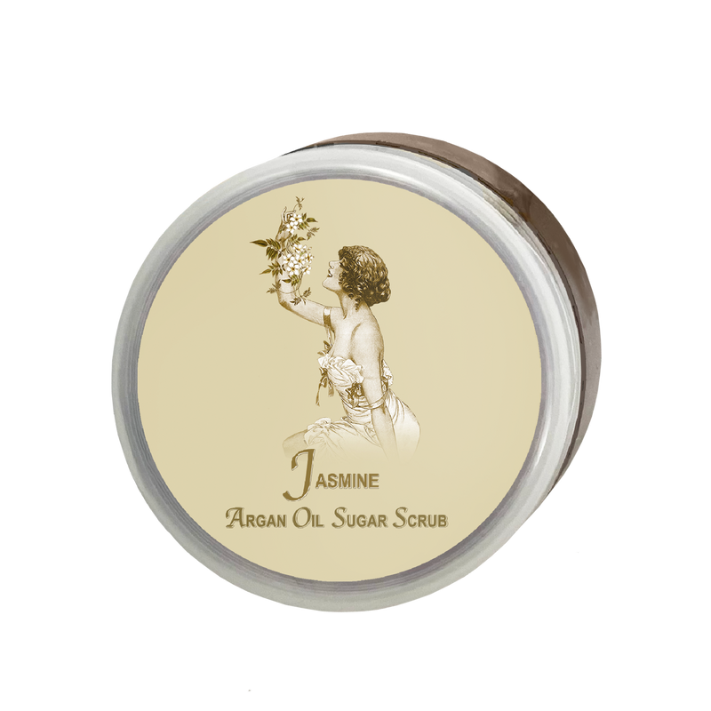 Jasmine Argan Oil Sugar Scrub 12oz.