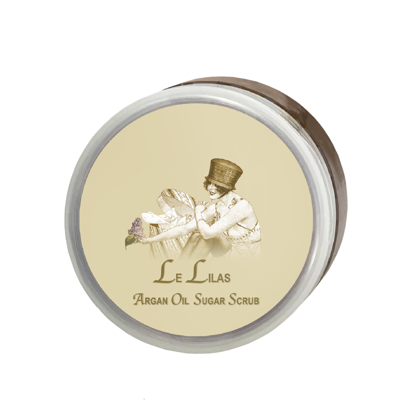 Le Lilas / French Lilac Argan Oil Sugar Scrub 12oz.