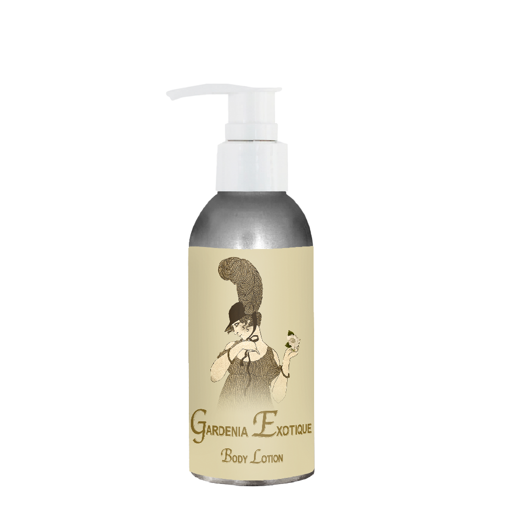 Gardenia Exotique Body Lotion 4oz. (No Box)
