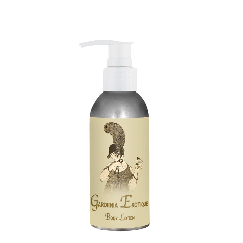 Gardenia Exotique Body Lotion 4oz. (No Box)