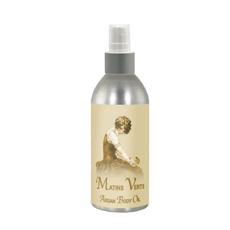 Mandarin Body Oil with Argan – Matins Verts with Lavender & Bergamot..
