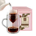 Single-Cup Pre-Filled Colombian Specialty Pour Over Coffee Bags – Castillo, 6 Bags, 10g Each, 100% Arabica, Medium Roast