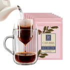 Single-Cup Pre-Filled Colombian Specialty Pour Over Coffee Bags – Caturra, 6 Bags, 10g Each, 100% Arabica, Medium Roast