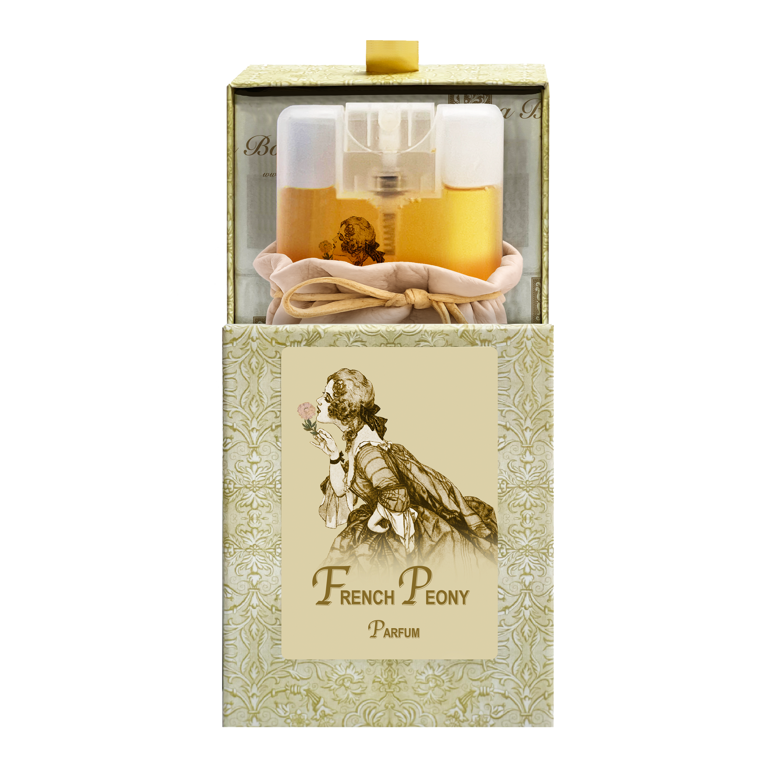 French Peony Eau de Parfum Spray Card 20ml.