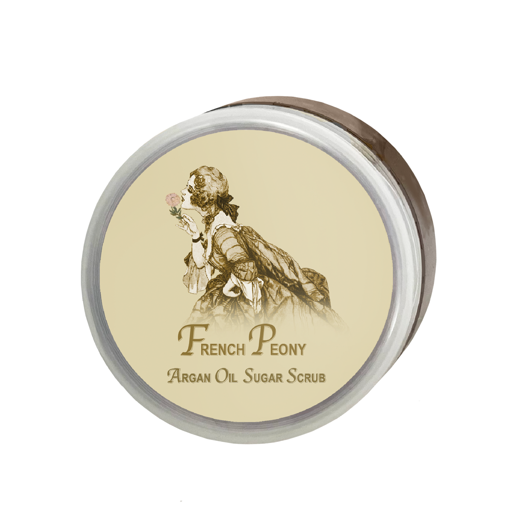 French Peony Argan Oil Sugar Scrub 12oz.