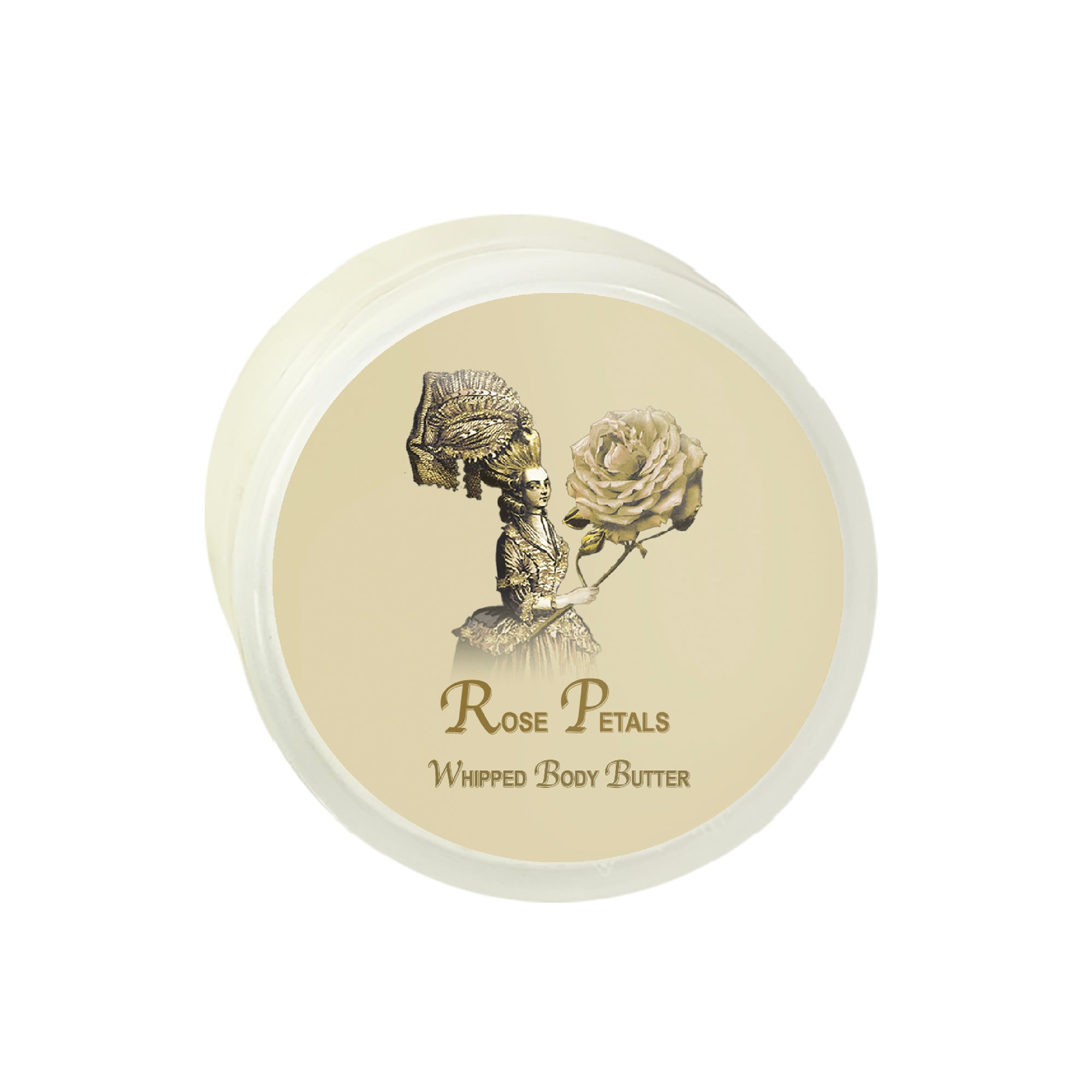 Rose Petals Argan Oil Whipped Body Butter 8oz.
