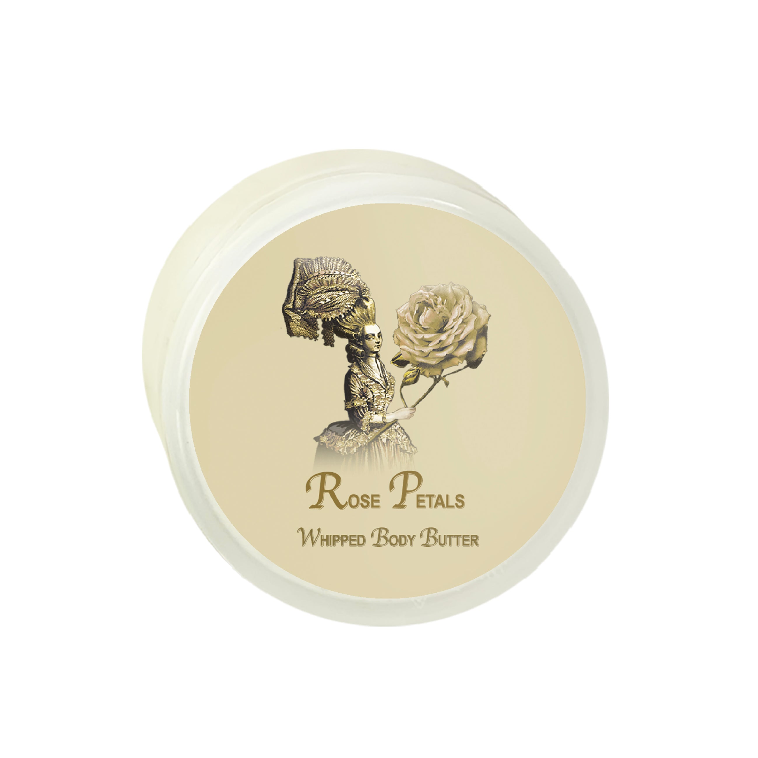 Rose Petals Argan Oil Whipped Body Butter 8oz.