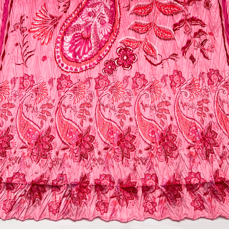 Rose Garden Pleated Scarf