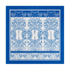 Denim White Cotton Napkins / Placemats – 100% Colombian Cotton, Hand Block Printed