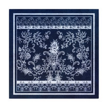Denim Indigo Cotton Napkins / Placemats – 100% Colombian Cotton, Hand Block Printed