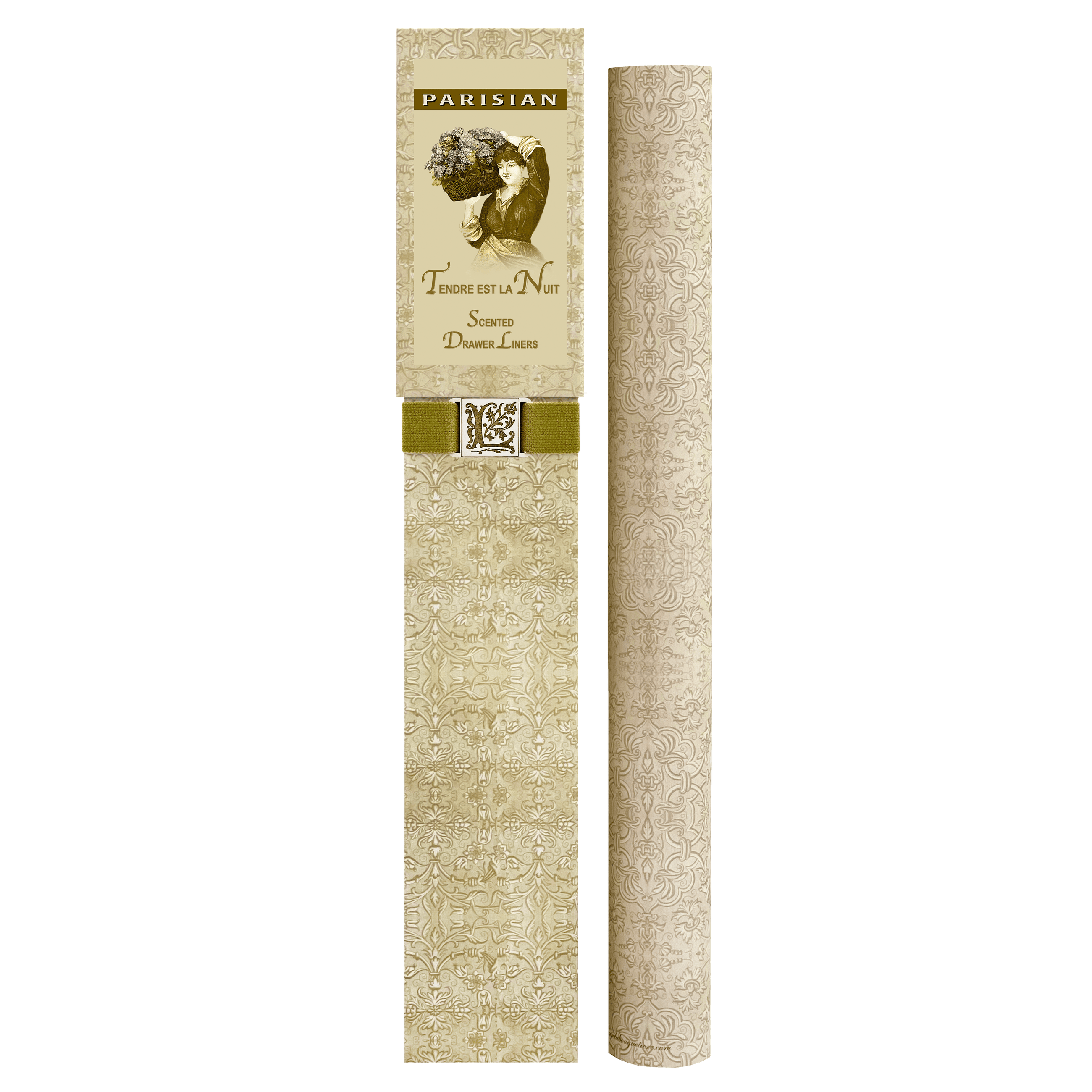 Scented Drawer Liners - Elegant Set of 6 with Tendre est la Nuit scent