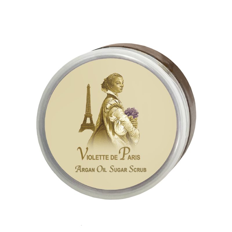 Violette de Paris  Argan Oil Sugar Scrub 12oz.